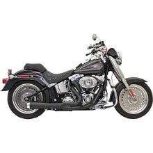 Bassani Manufacturing 2:1 Exhaust - Black - Short - Softail [MPN: 12122J]_349736