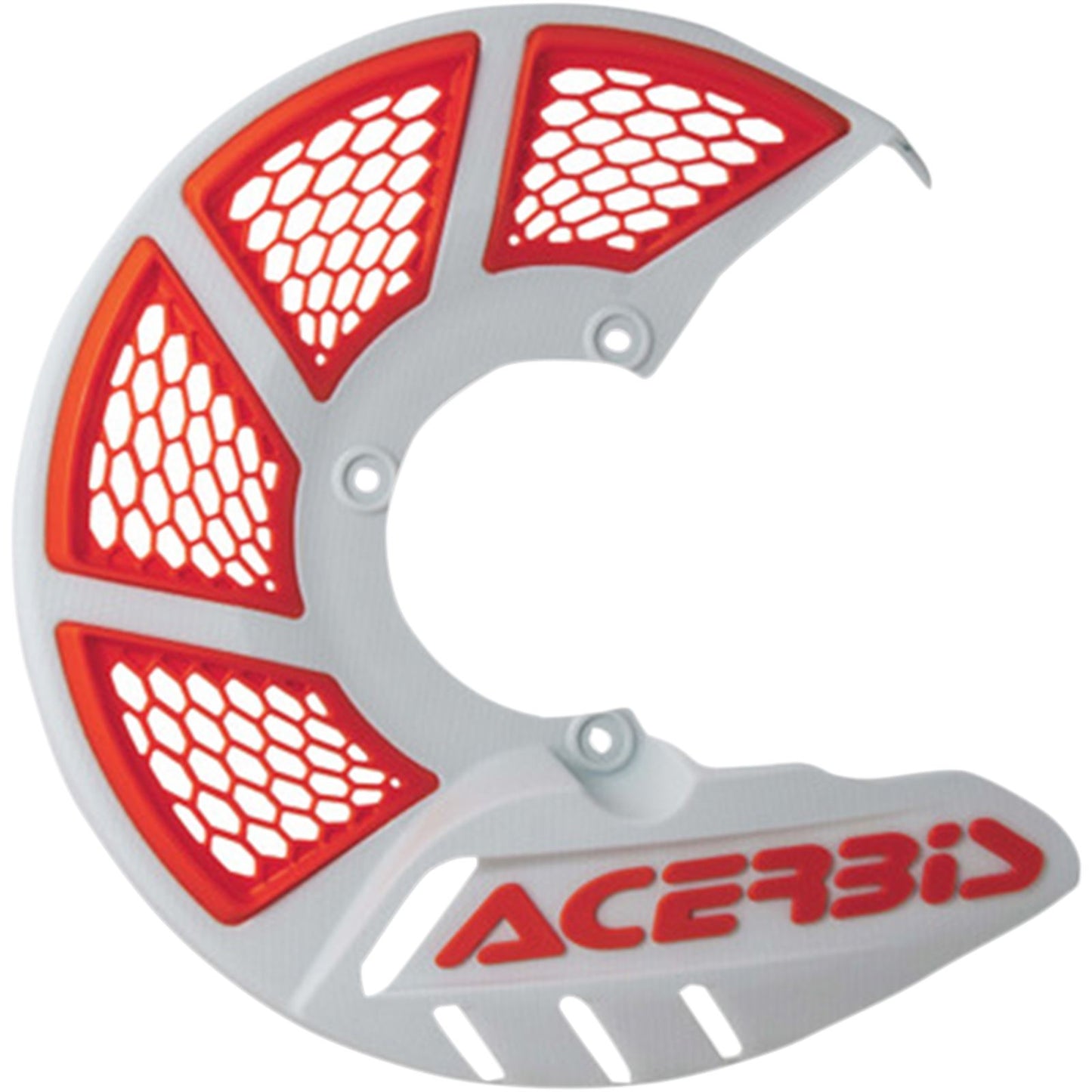 Acerbis X-Brake Vented White/Orange 2449495412_320035