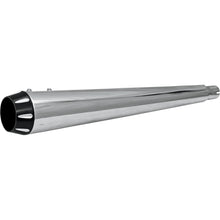 Bassani Manufacturing End Cap - Black - Fluted - Megaphone [MPN: BELMR]_350165