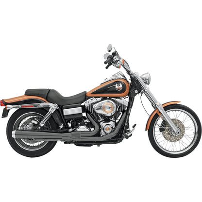 Bassani Manufacturing Road Rage Exhaust - Black - Long - '06-'17 FXD [MPN: 13121J]_349706