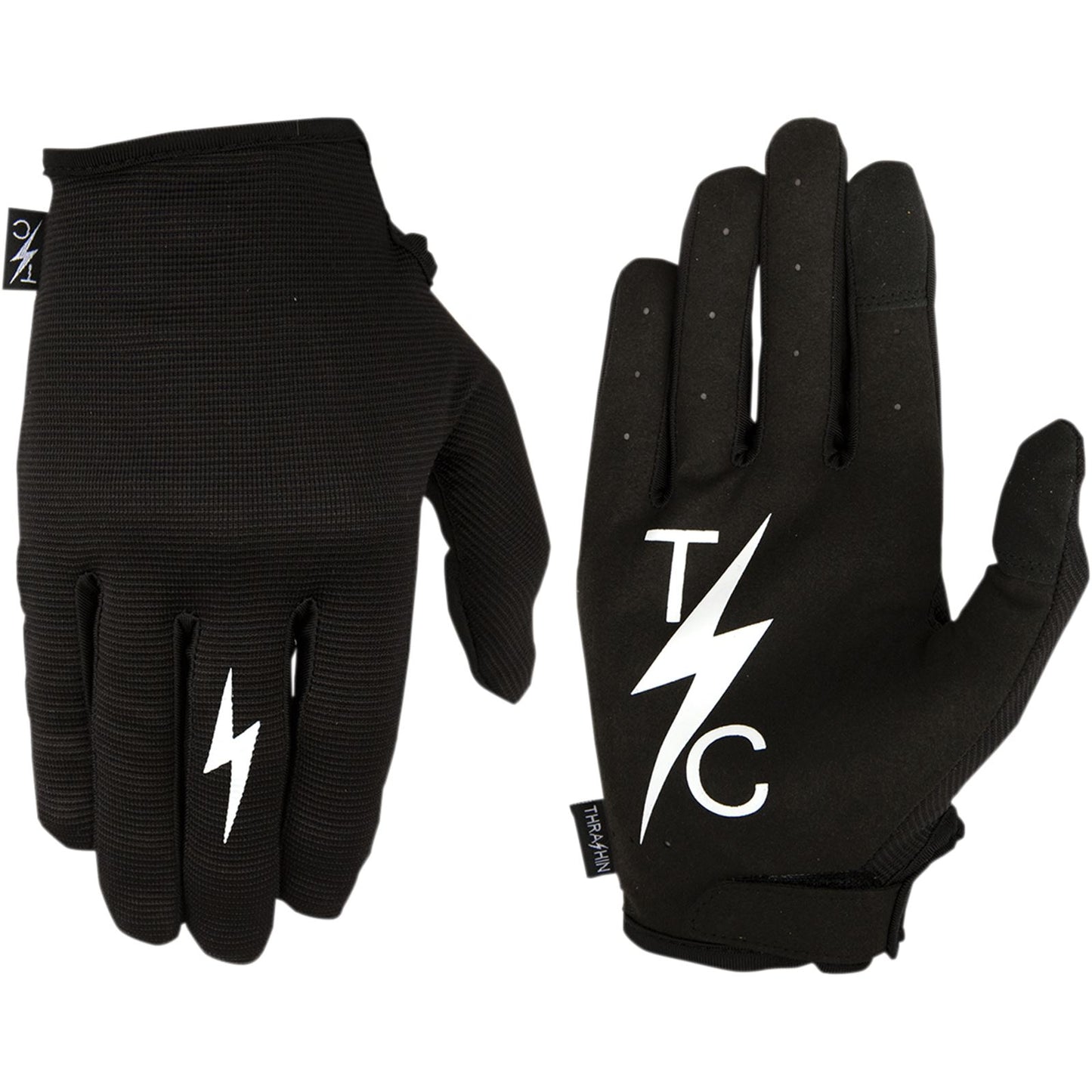 Thrashin Supply Company Stealth V2 Gloves - Black - Medium [MPN: SV2-01-009]_483402