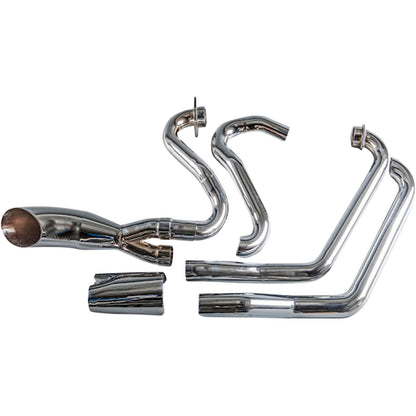 Trask Performance 2:1 Exhaust - Chrome - Victory [MPN: TM-3033CH]_485490