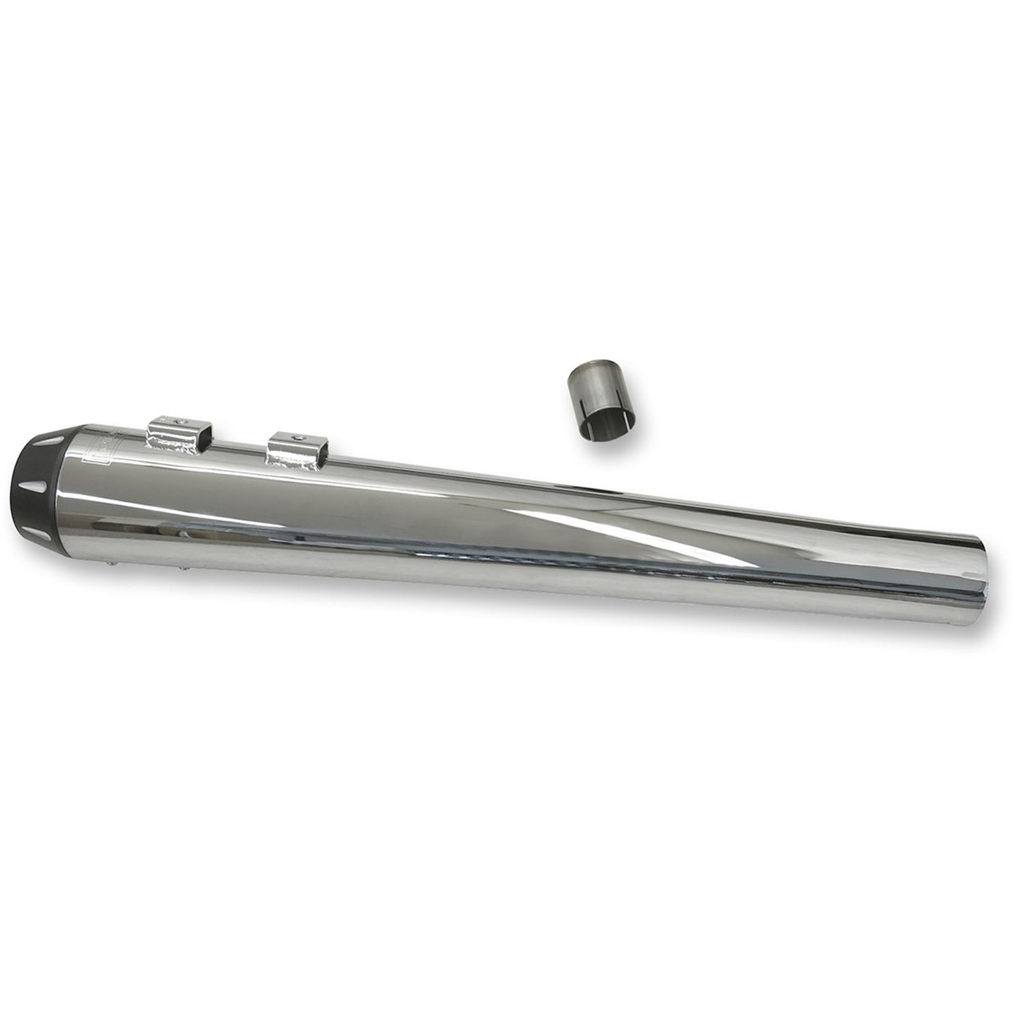 Bassani Manufacturing 2:1 Muffler - Chrome - Megaphone [MPN: 1F17R]_350031