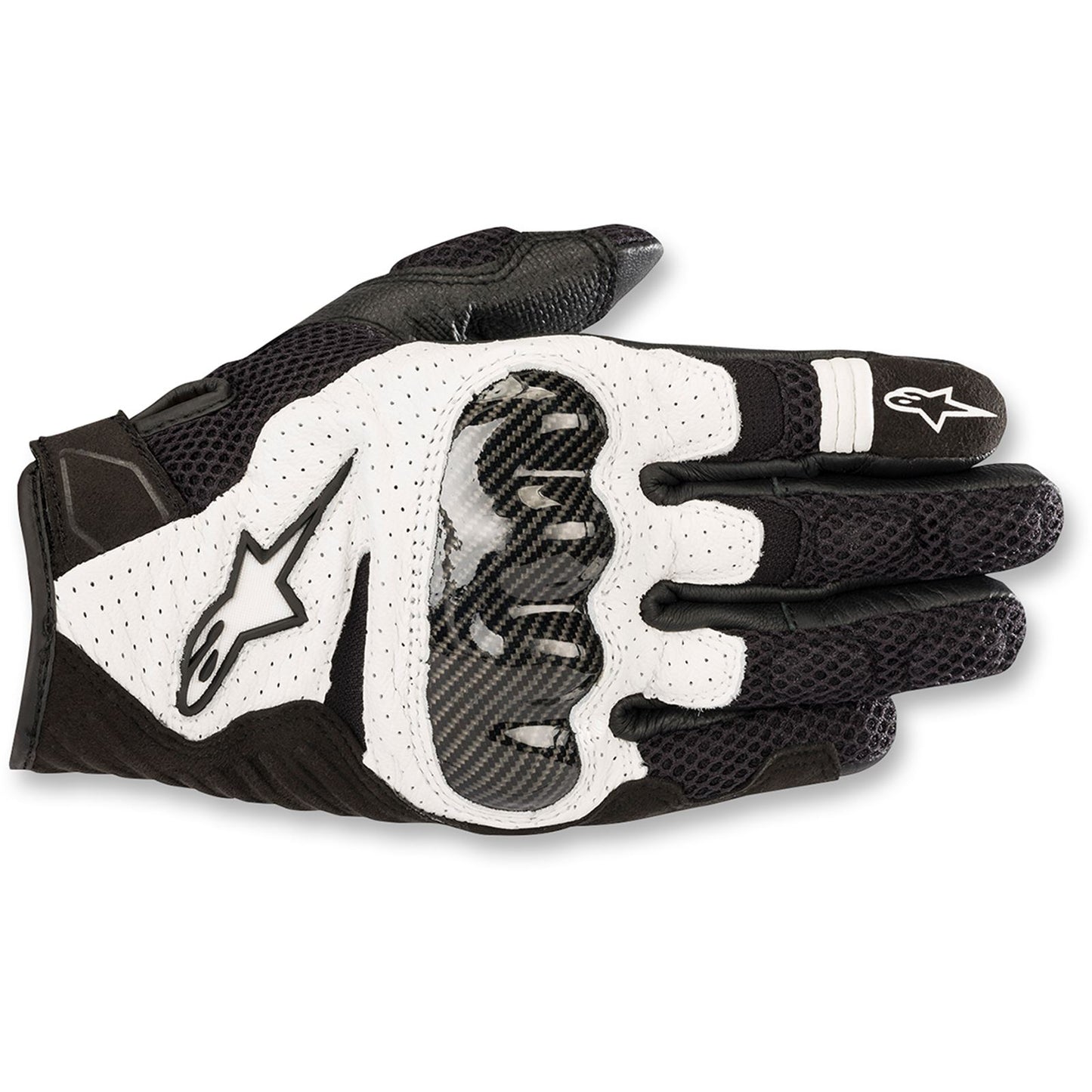 Alpinestars SMX-1 Air V2 Gloves - Black/White_332804