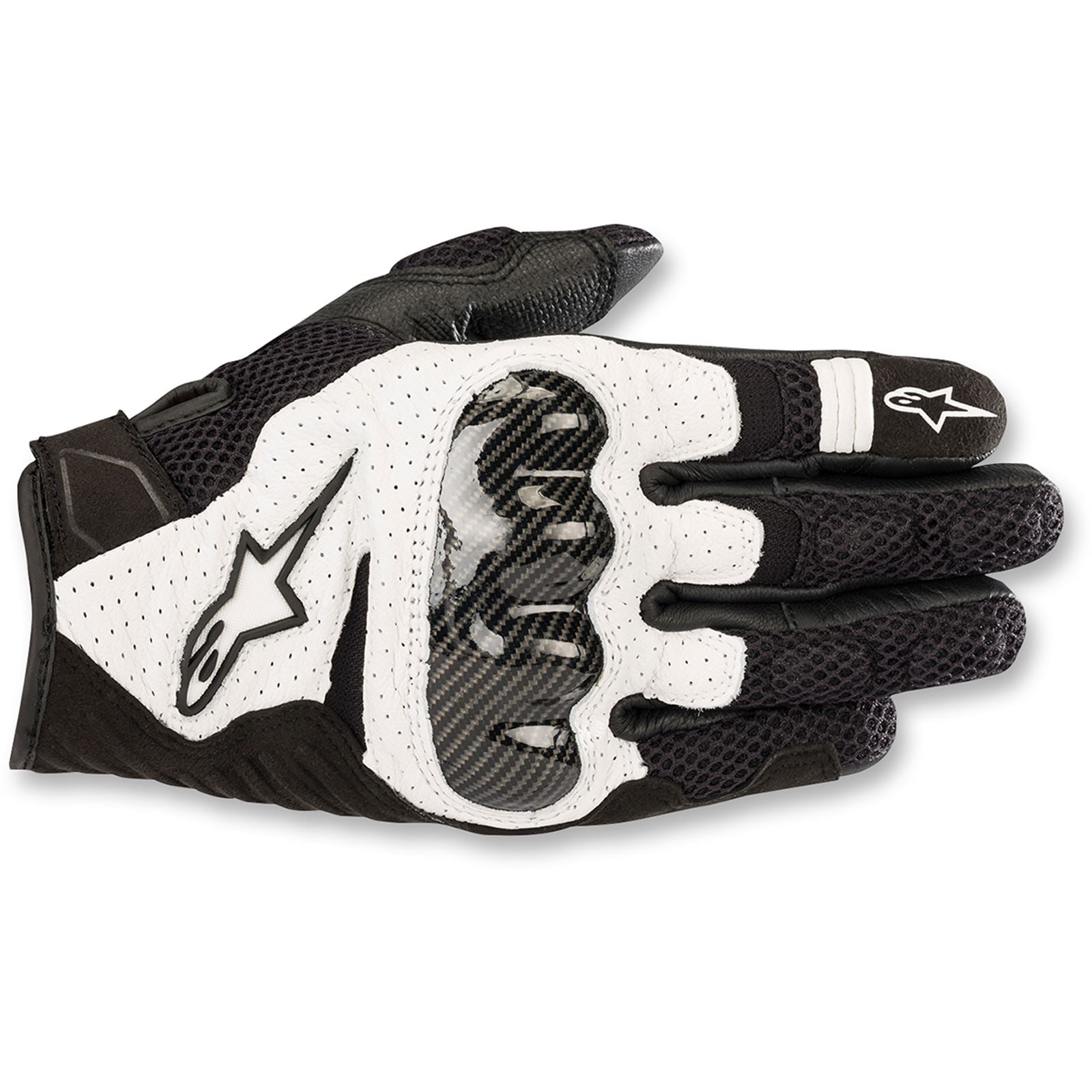Alpinestars SMX-1 Air V2 Gloves - Black/White_332804