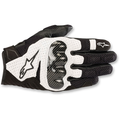 Alpinestars SMX-1 Air V2 Gloves - Black/White_332804