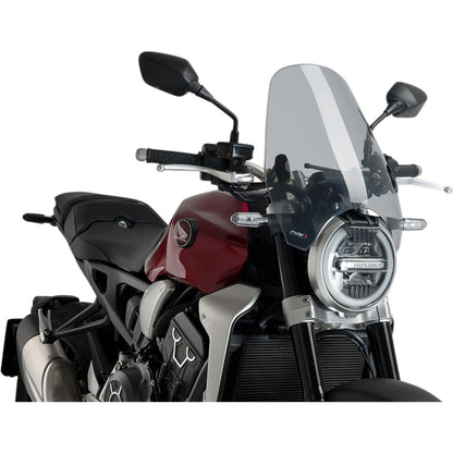 Puig Custom II Windshield - Smoke - X11 0336H_461633