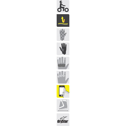 Alpinestars C-30 Drystar® Gloves - Black/Camo - Large [MPN: 3528918-990-L]_333609