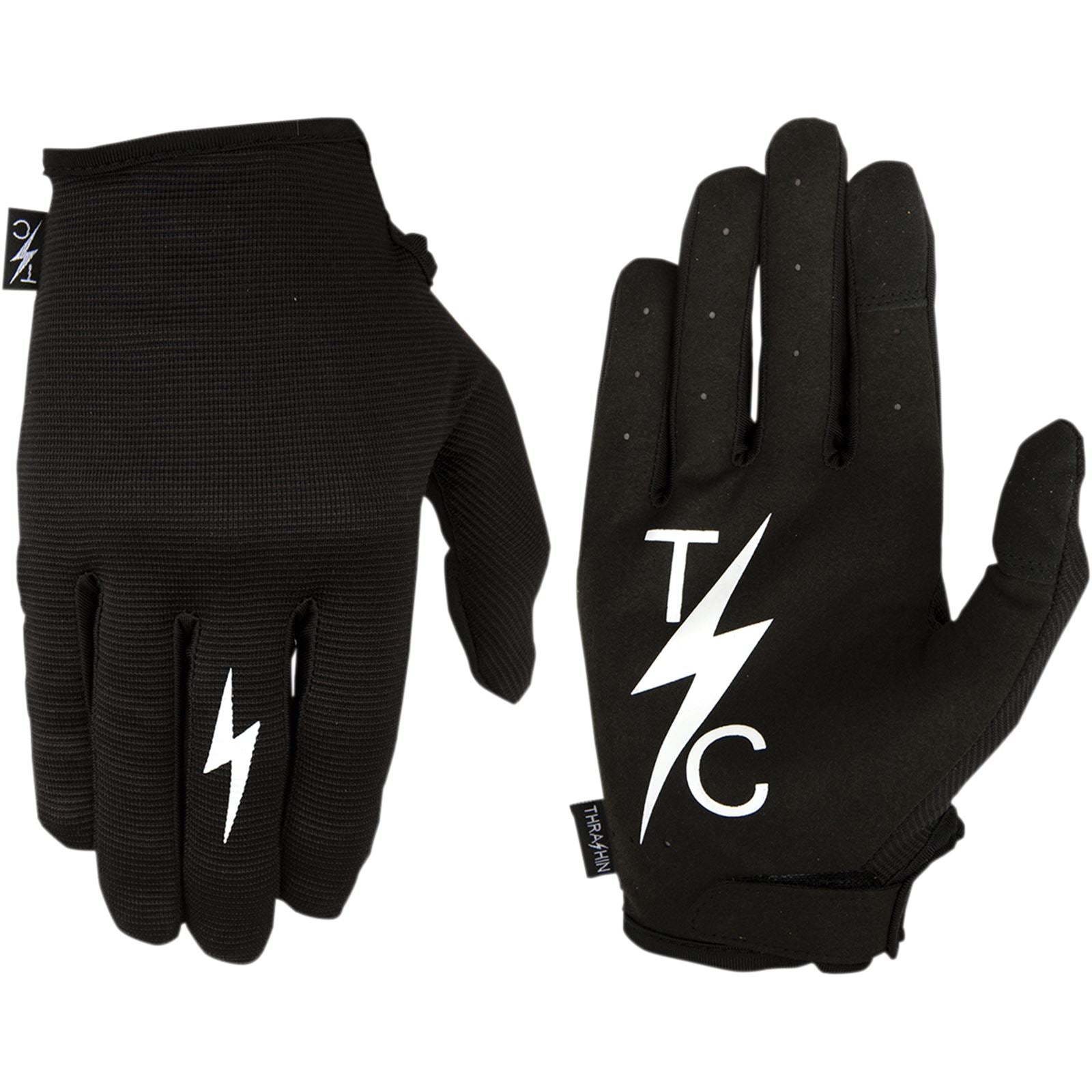 Thrashin Supply Company Stealth V2 Gloves - Black - Small [MPN: SV2-01-008]_483400