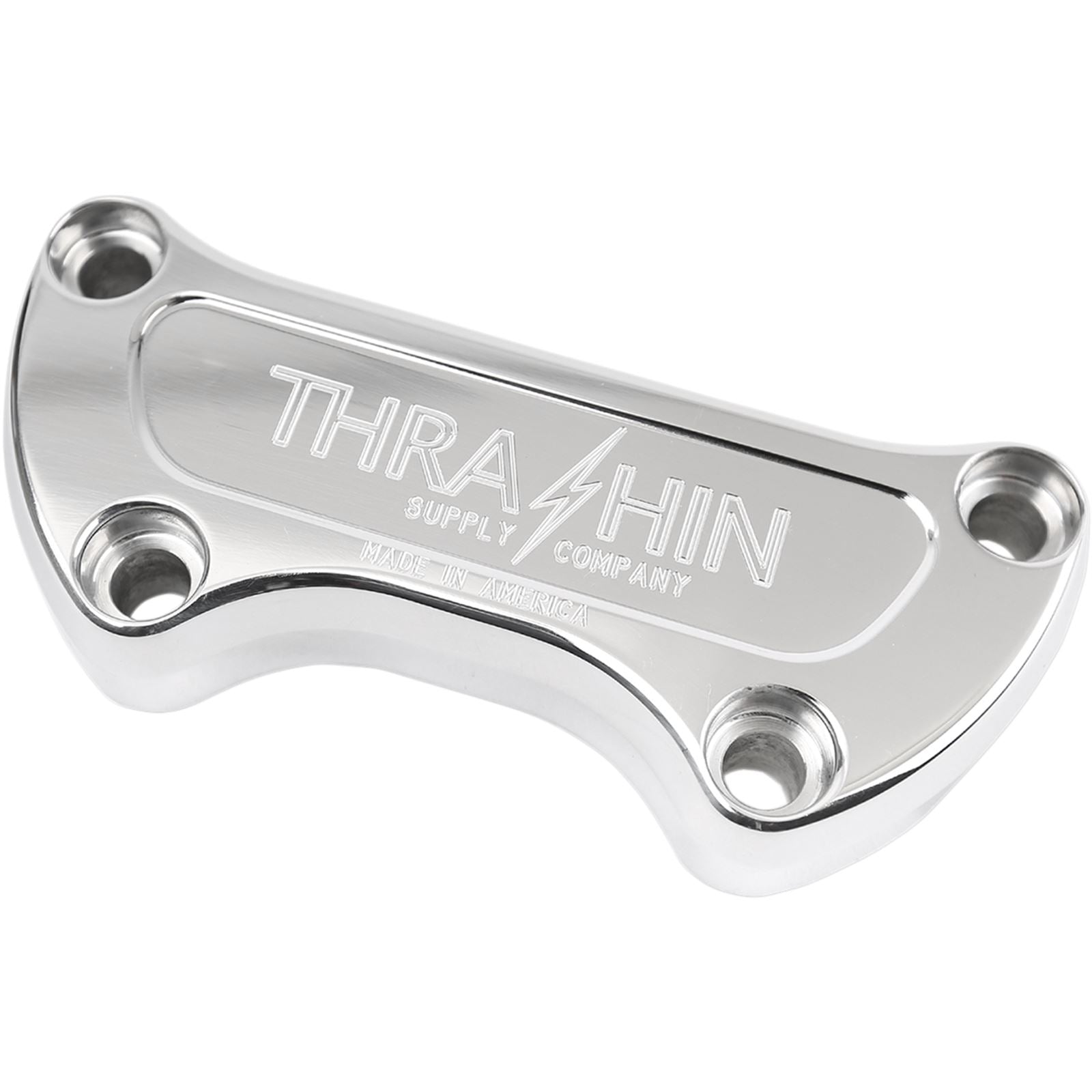 Thrashin Supply Company Handlebar Clamp - Polished [MPN: TSC-2800-2]_483334