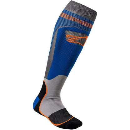 Alpinestars Sock MX Plus1 Black/Orange Small/Medium [MPN: 4701820-7042-SM]_343222