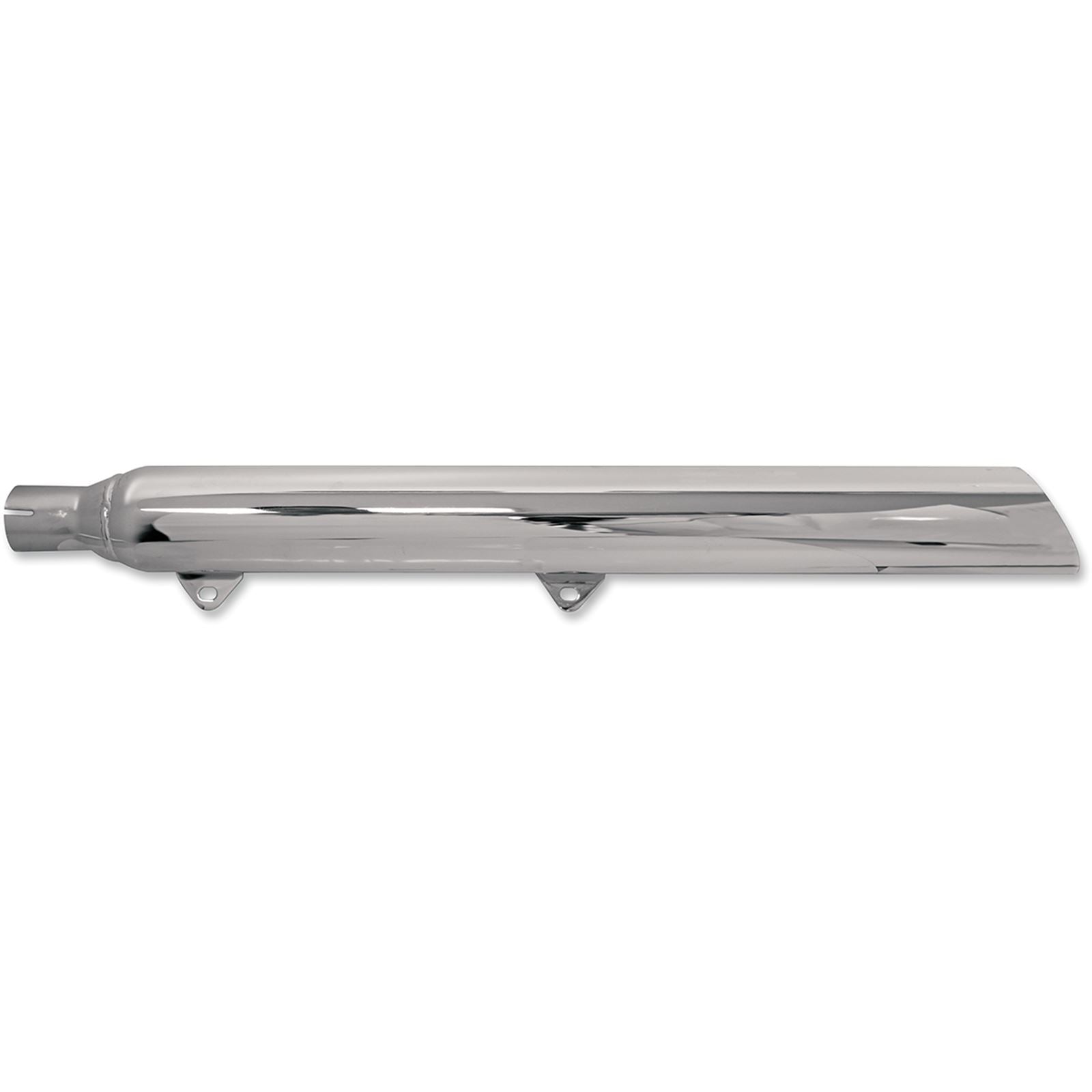 Bassani Manufacturing Mufflers - Chrome - Slash-Down [MPN: 31117C]_349959
