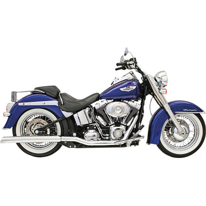 Bassani Manufacturing Mufflers - Chrome - Slash-Down [MPN: 31117C]_349960