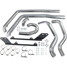 Bassani Manufacturing Power Curve True-Dual Crossover Header Pipes Exhaust for '07-'17 Softail [MPN: SFT-212]_349686