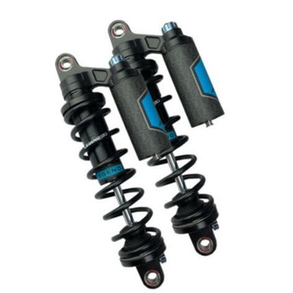Legend Suspensions Revo ARC Piggyback Shocks - Heavy Duty - Black - 14" - '99-'17 Dyna [MPN: 1310-1893]_680936