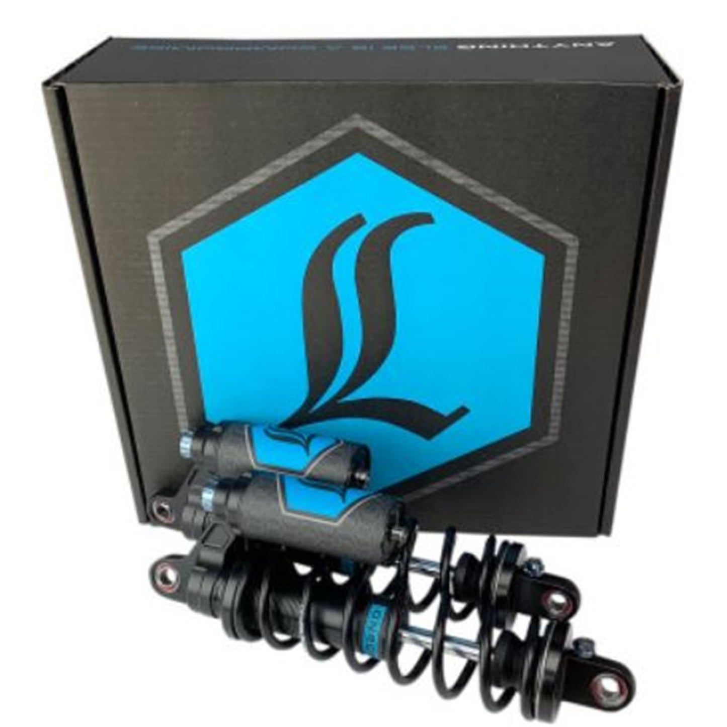 Legend Suspensions Revo ARC Piggyback Shocks - Heavy Duty - Black - 14" - '99-'17 Dyna [MPN: 1310-1893]_680934