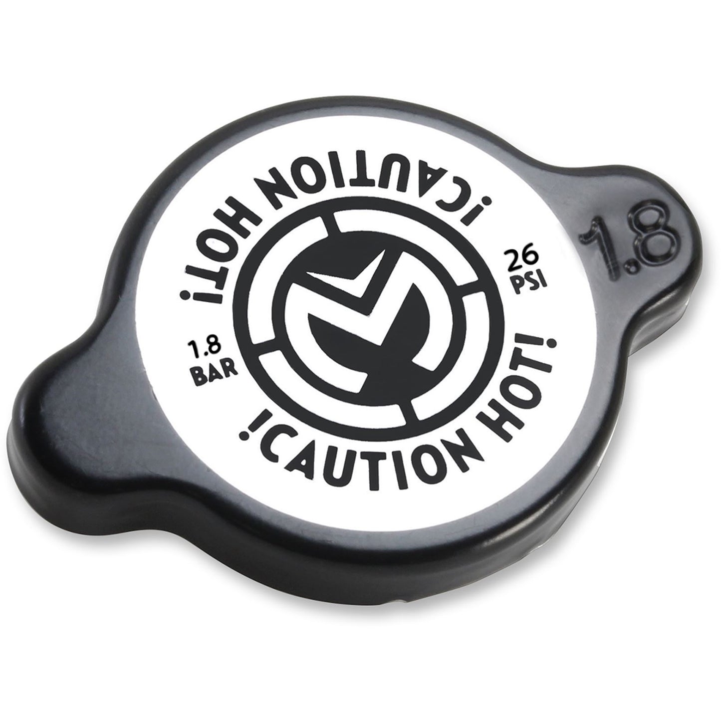 Moose Offroad High Pressure Radiator Cap - Black - 1.8 bar 1903-0018_437752