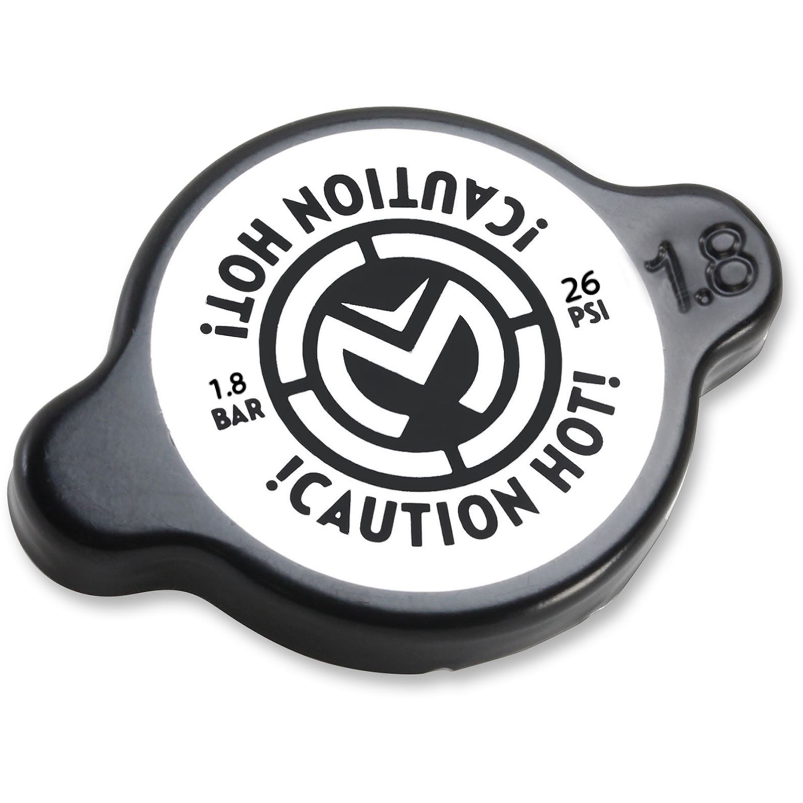 Moose Offroad High Pressure Radiator Cap - Black - 1.8 bar 1903-0018_437752
