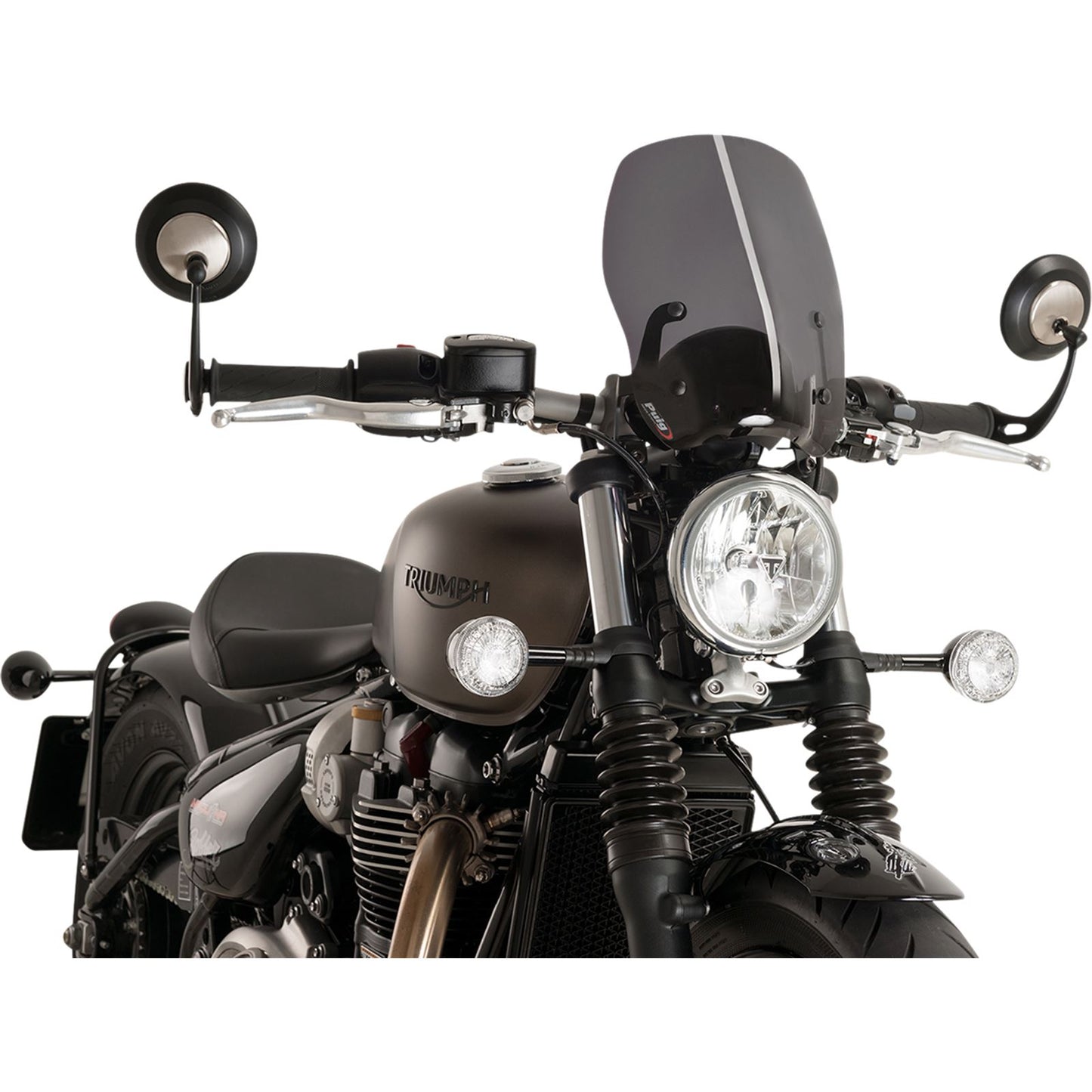 Puig Race Windscreen - Dark Smoke - Tour For Suzuki [MPN: 9437F]_461493