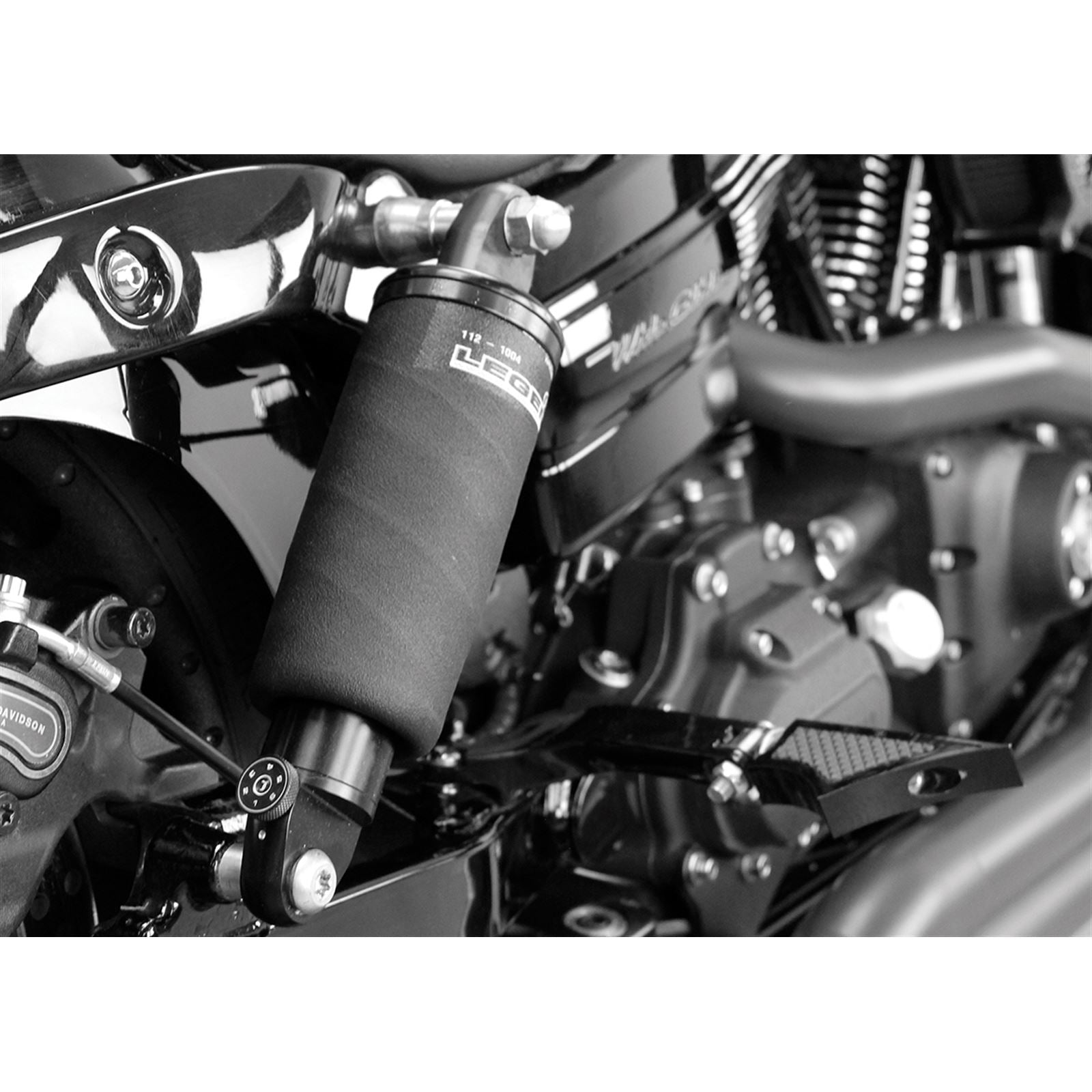 Legend Suspensions Air-A Dyna Adjustable Air Suspension - Black - FXD [MPN: 1311-0106]_418376