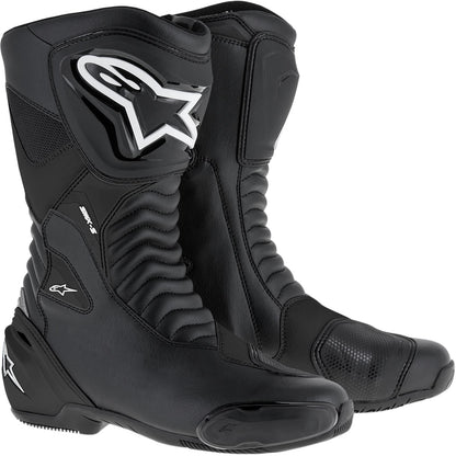 Alpinestars SMX-S Boots - Black - Size 10.5 [MPN: 2223517-1100-45]_336607
