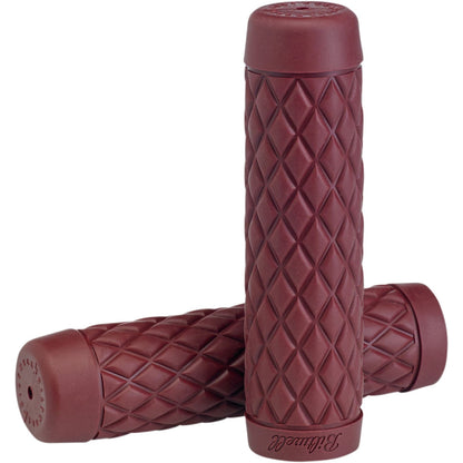 Biltwell Inc. Oxblood 1" Torker Grips 6705-0301_352960