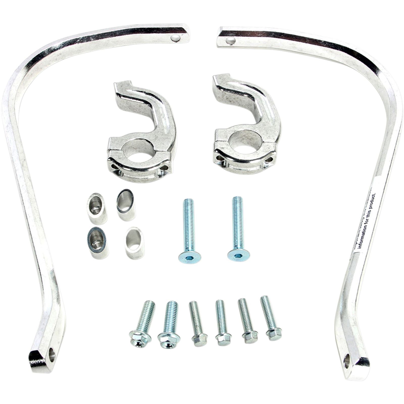 Moose Offroad Silver 1-1/8" Contour Handguards 0635-1490_432111