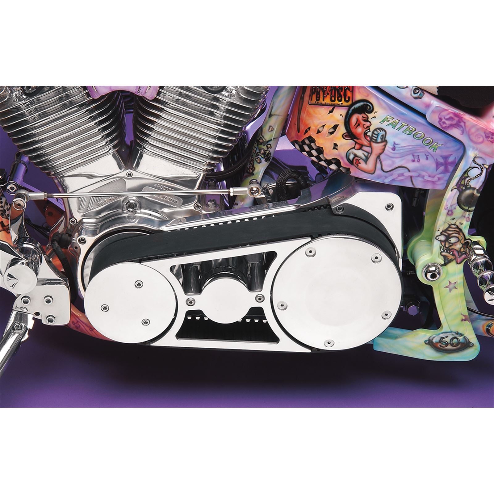 Belt Drives Monster Belt Drive with Side Guard - 3/8" [MPN: TF-1000]_351064