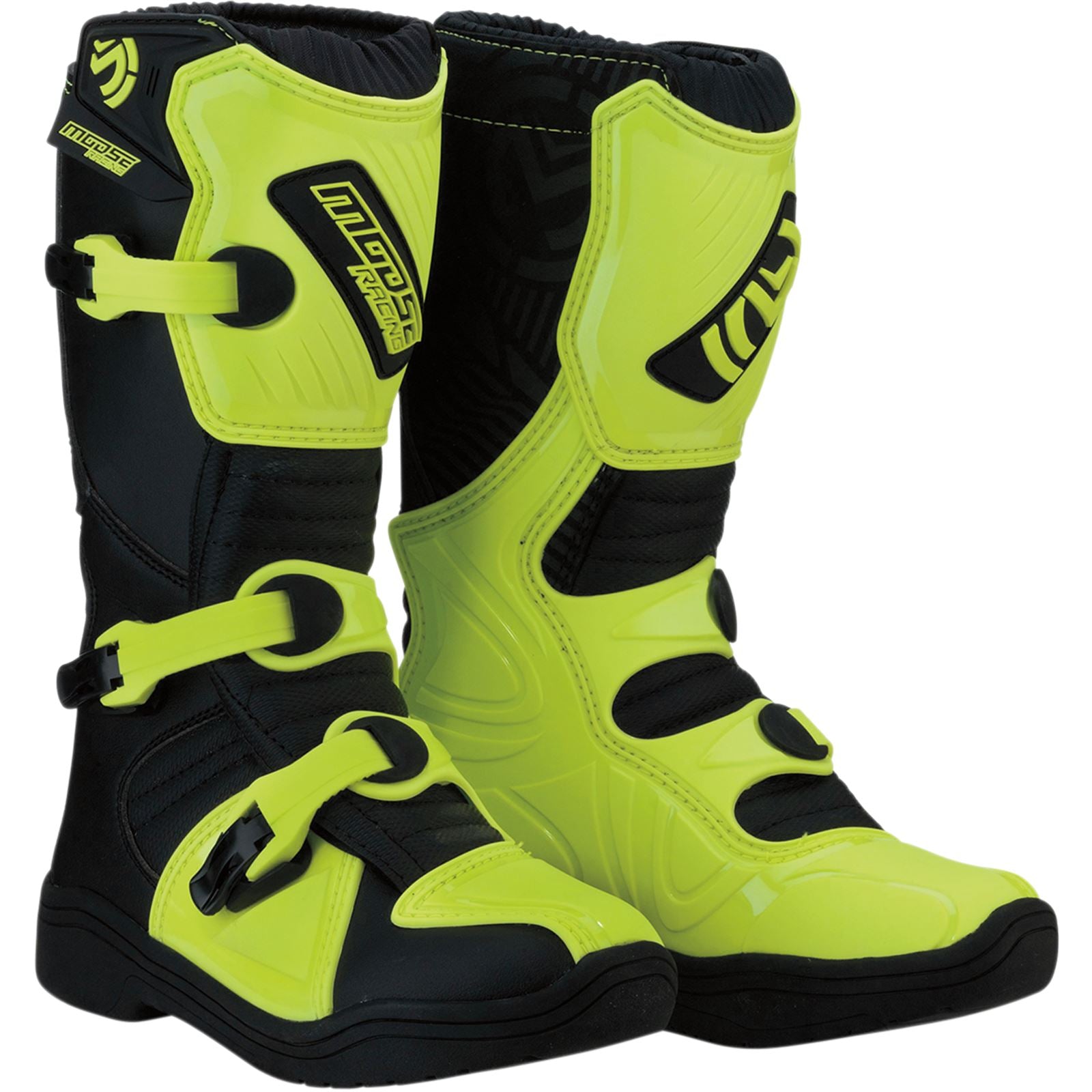 M1.3 Youth Boots - Black/Hi-Viz - Size 2_441697