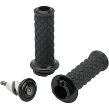 Biltwell Inc. Black Alumicore Grips for Dual Cable 6604-201-01_352929