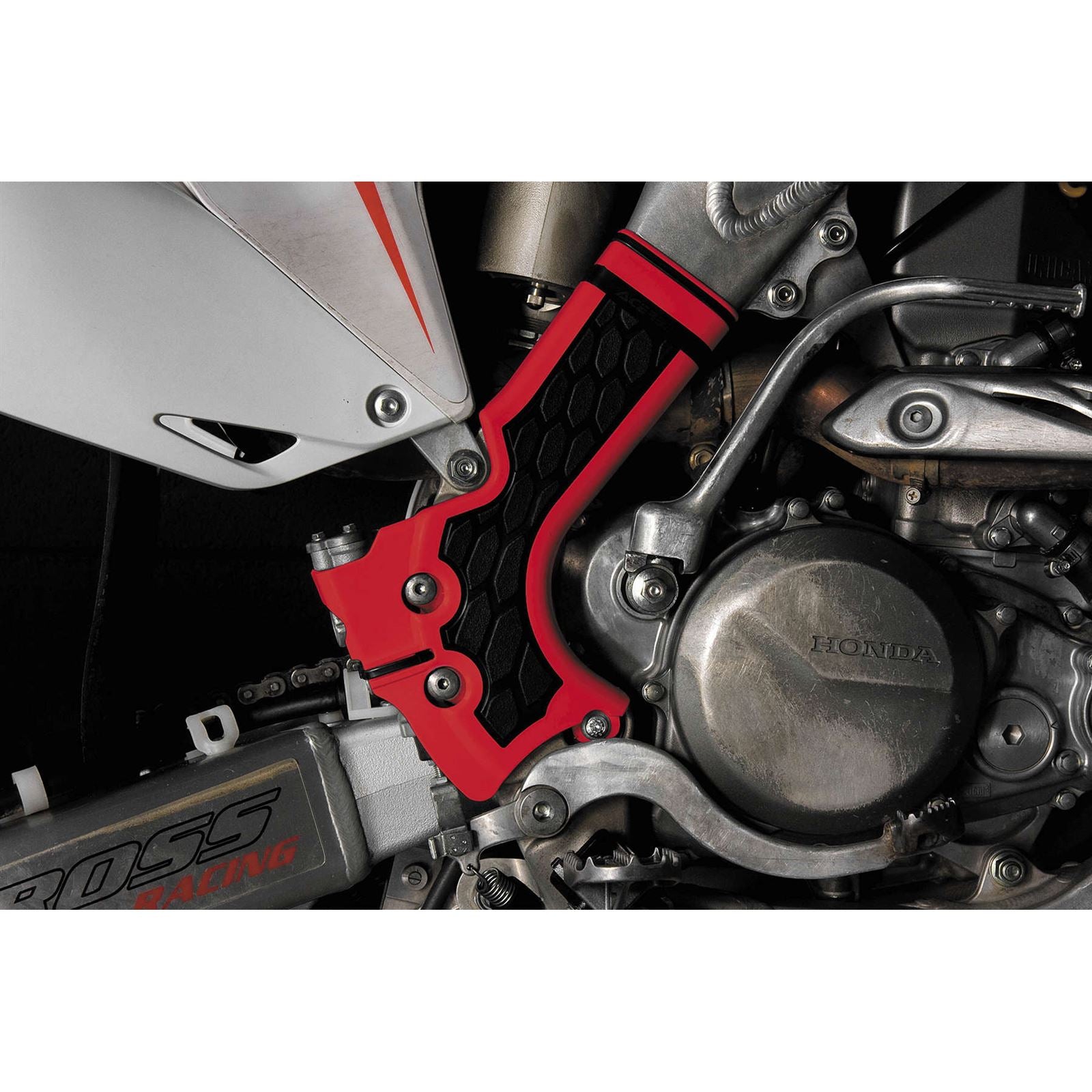 Acerbis X-Grip Frame Guard Red/Black 2374241018_290455
