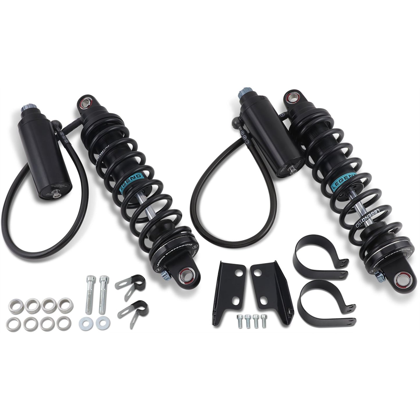 Legend Suspensions Revo ARC Remote Reservoir Shocks - Standard - Black - 13" - '14-'20 FL [MPN: 1310-1886]_418360