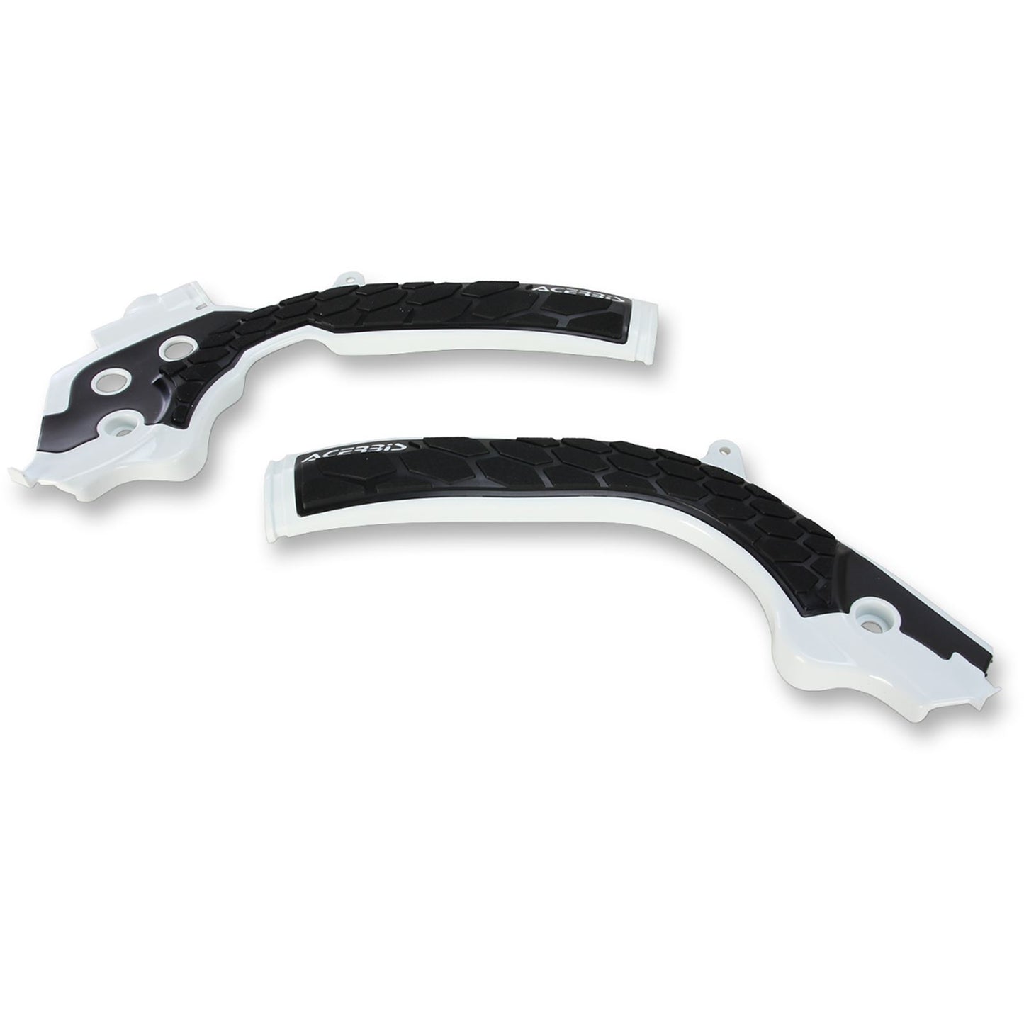Acerbis X-Grip Frame Guard White/Black OPEN BOX [MPN: 2449531035]_1888227