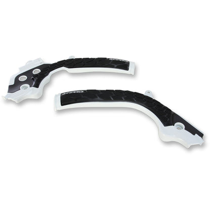 Acerbis X-Grip Frame Guard White/Black OPEN BOX [MPN: 2449531035]_1888227