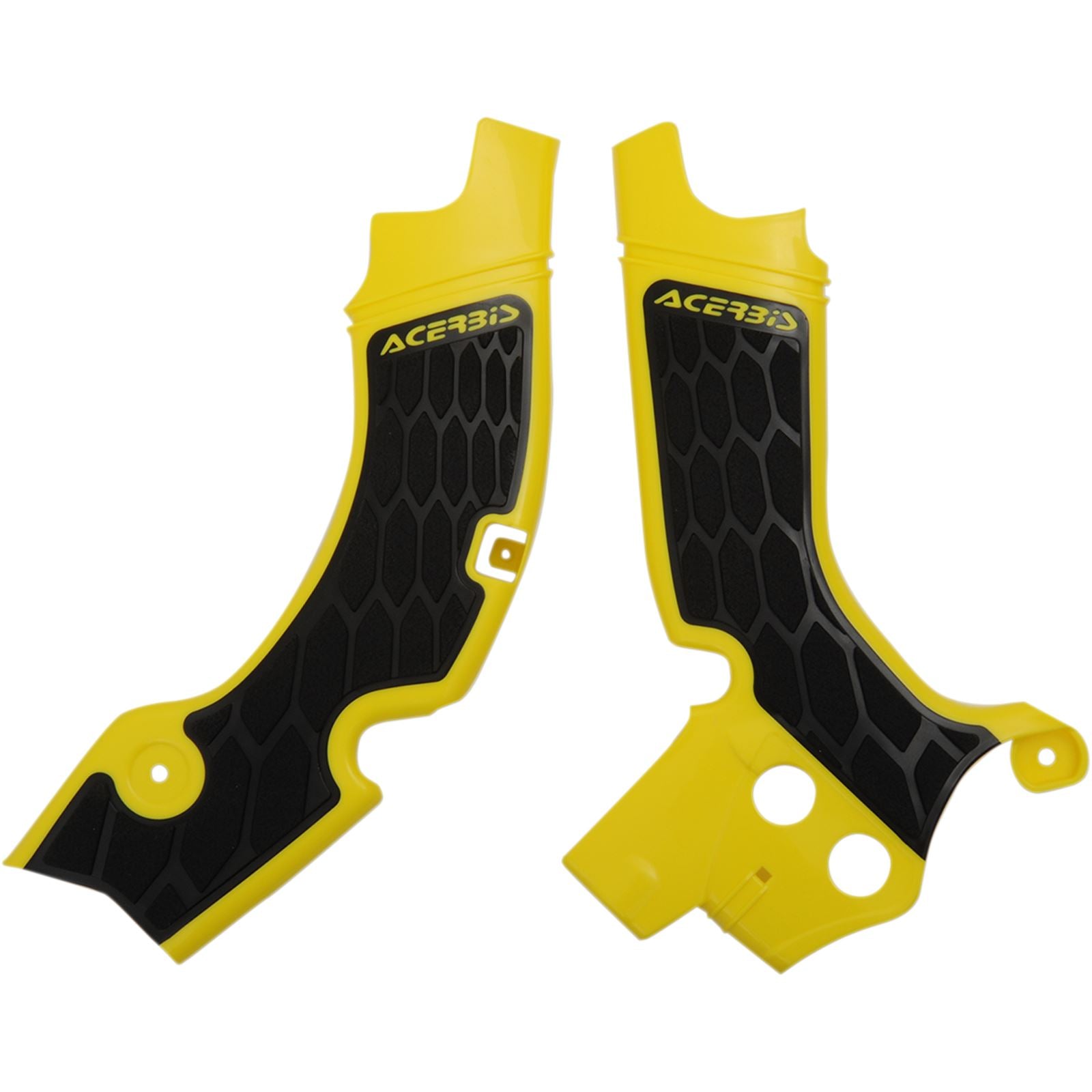 Acerbis X-Grip Frame Guard Yellow with Black 2630531017_319399