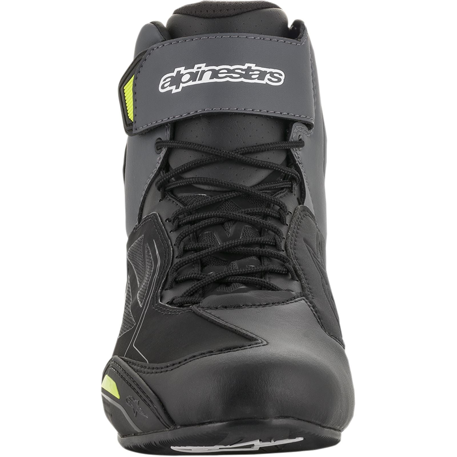 Alpinestars Faster-3 Drystar Shoes - Black/Grey/Yellow - Size 12.5 [MPN: 2540719175-12.5]_339101