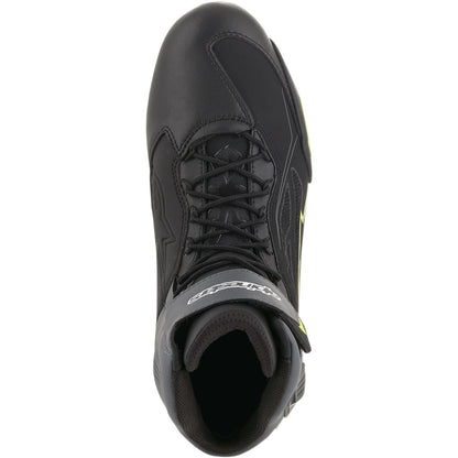 Alpinestars Faster-3 Drystar Shoes - Black/Grey/Yellow - Size 12.5 [MPN: 2540719175-12.5]_339103