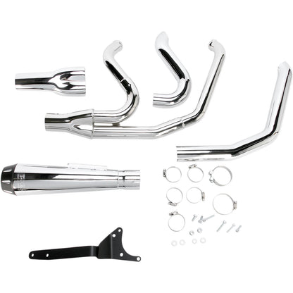 Bassani Manufacturing Road Rage 2:1 Exhaust - Chrome [MPN: 1FXR2]_349794