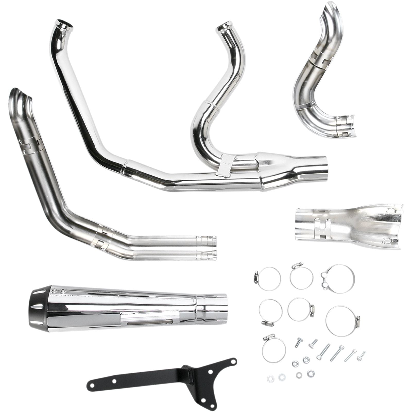 Bassani Manufacturing Road Rage 2:1 Exhaust - Chrome [MPN: 1FXR2]_349795