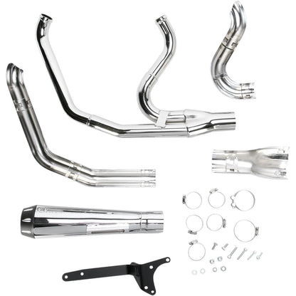 Bassani Manufacturing Road Rage 2:1 Exhaust - Chrome [MPN: 1FXR2]_349795
