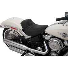 Drag Specialties EZ-Solo Seat - Scorpion Stitch - Vinyl - FLFB/S 0802-1185_373978