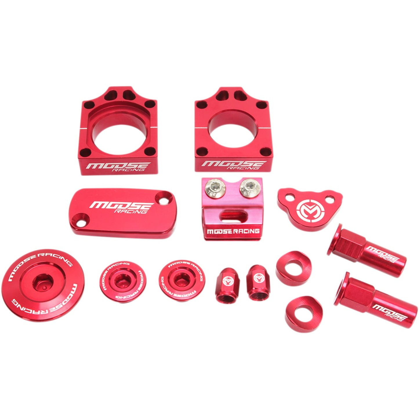 Moose Offroad Bling Packs for Honda - Red 1231-0900_436511