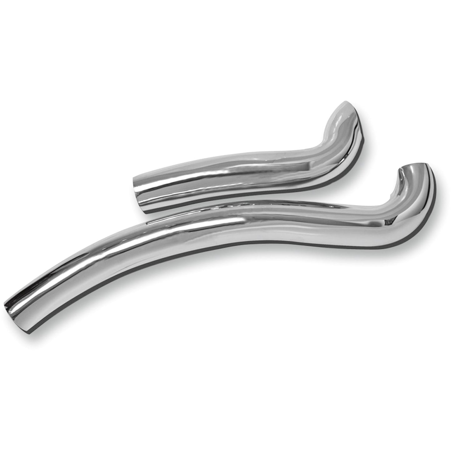 Bassani Manufacturing Sweeper Heat Shields - Chrome [MPN: HS-XL-FF12]_350181