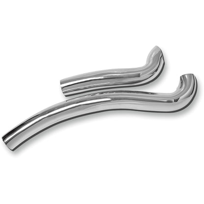 Bassani Manufacturing Sweeper Heat Shields - Chrome [MPN: HS-XL-FF12]_350181