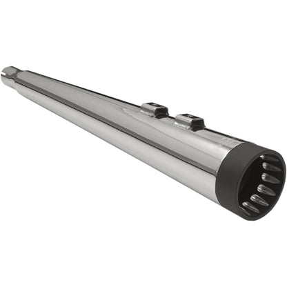 Bassani Manufacturing DNT Megaphone Muffler - Chrome/Black - '95-'16 FL [MPN: 1F57DNT5]_350007