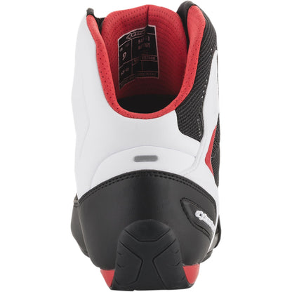 Alpinestars Faster-3 Rideknit Shoes - Black/White/Red - Size 7.5 [MPN: 2510319-123-7.5]_338884