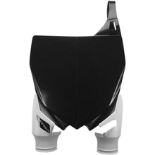 Acerbis Front Number Plate Black/White [MPN: 2527401007]_320086