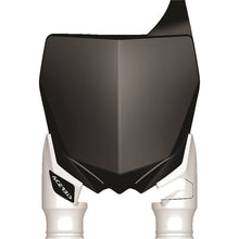Acerbis Front Number Plate Black/White [MPN: 2527401007]_290658