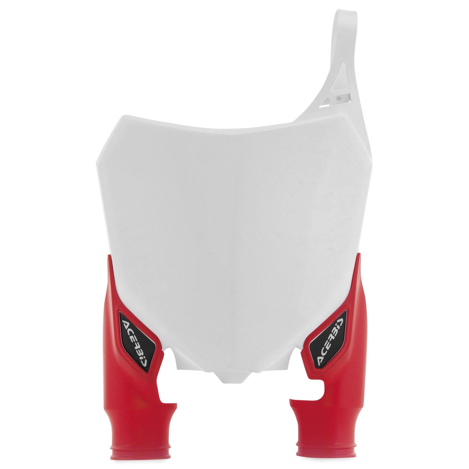 Acerbis Front Number Plate White/Red 2527411030_290665