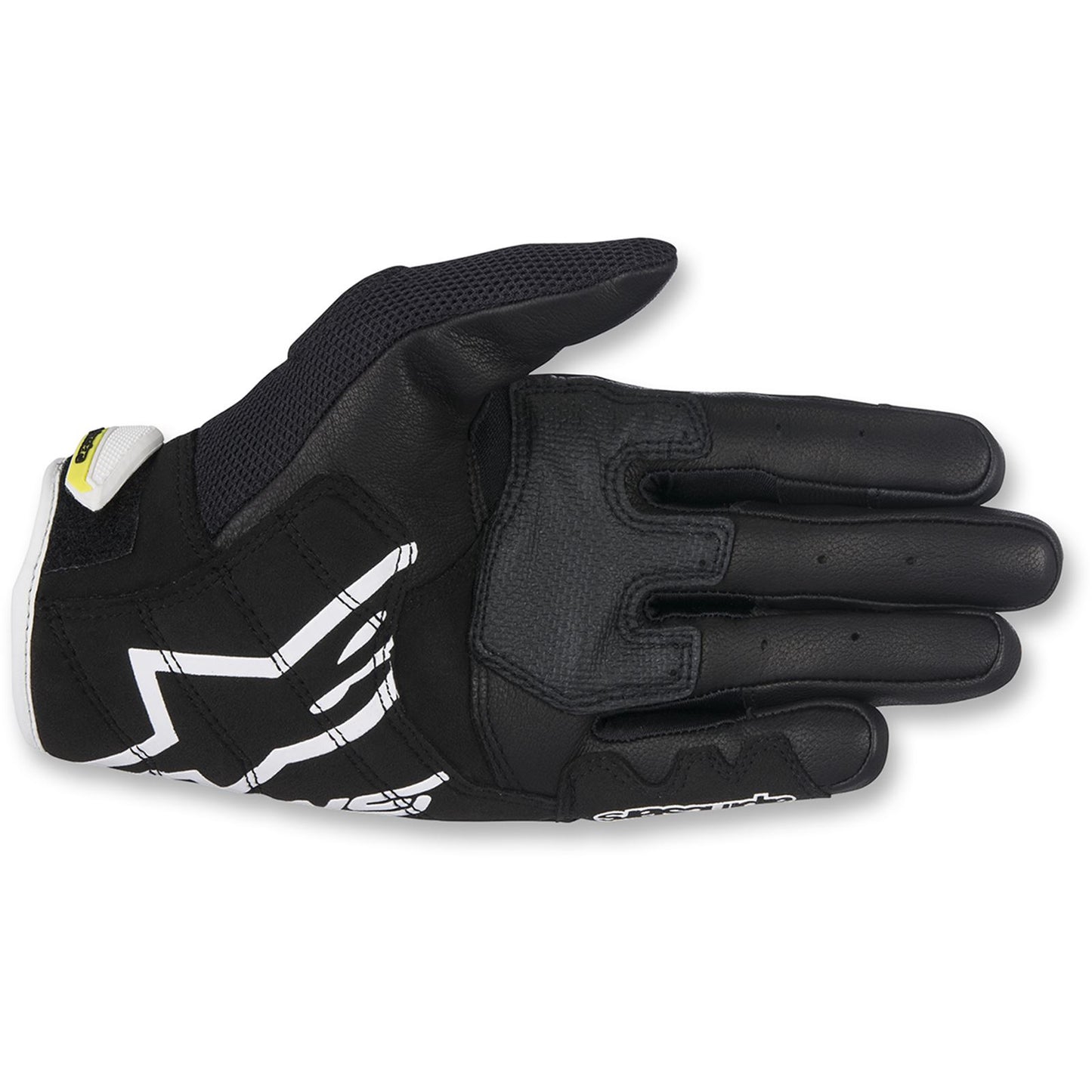 Alpinestars SMX-2 Air Carbon V2 Gloves - Black/White/Yellow - Large [MPN: 3567717-125-L]_332176
